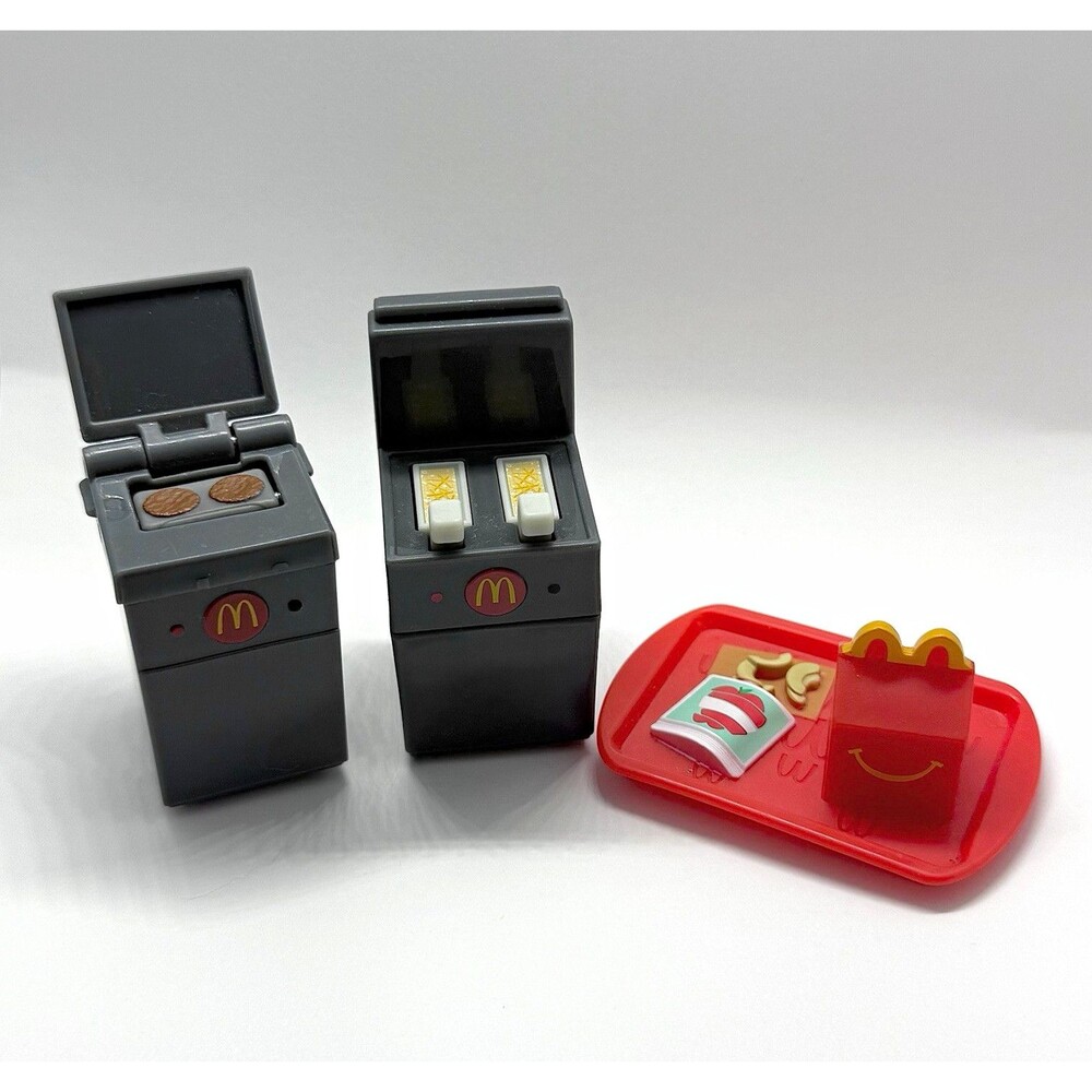Lil McDonald's Happy Meal Bundle Hamburger Grill Fry Frier and Happy Meal NWOB